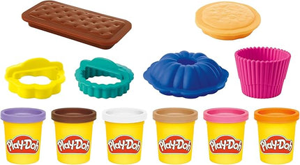 Play-Doh Little Bakery Playset, Play Kitchen Toys, Sweet Treat Set, Arts & Crafts for Kids 3+ Years