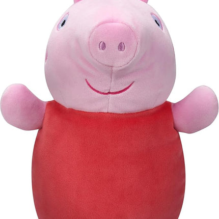 Squishmallows HugMees Original 10-Inch Peppa Pig - Medium-Sized Ultrasoft Official Jazwares Plush