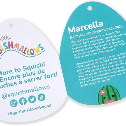 Squishmallows Original 8-Inch Marcella Watermelon Octopus - Official Jazwares Plush
