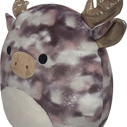 Squishmallows Original 14-Inch Greggor Moose with Fuzzy Belly - Large Ultrasoft Official Jazwares Plush