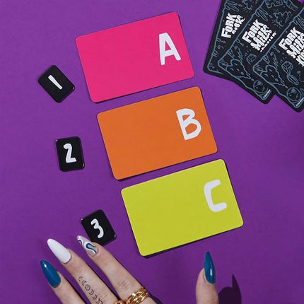 Hasbro Gaming Fork Milk Kidnap Game for Adults Only, an Adult Party Game of Questionable Choices, Ages 17+, for 3 to 10 Players, Hilarious NSFW Card Games