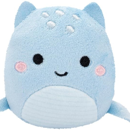 Squishmallows Original Micromallows 6-Pack – Axel Beetle, Lune Loch Ness Monster, Floyd French Fries, Orphie Octopus, Pep Pizza, Walker Goat