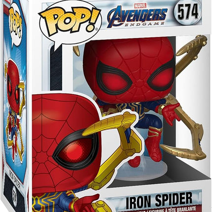 Funko Pop Marvel: Avengers Endgame - Iron Spider with Nano Gauntlet - Collectable Vinyl Figure - Gift Idea - Official Merchandise - Toys for Kids & Adults - Superheroes Fans