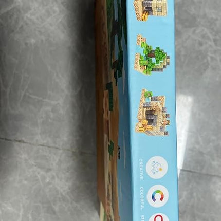 Large Magnetic Blocks Kids Toys, Sensory Learning Toys, Mine Magworld Building Craft, Desert Construction Set, 1“ Magnetic Building Cubes, Game Gift for 3+ Year Old Boys Girls