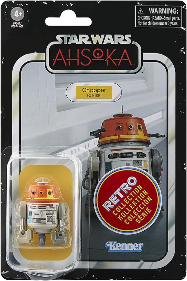 Star Wars - The Retro Collection - Chopper Figure (C1-10P) Ahsoka- 3.75" Action Figures