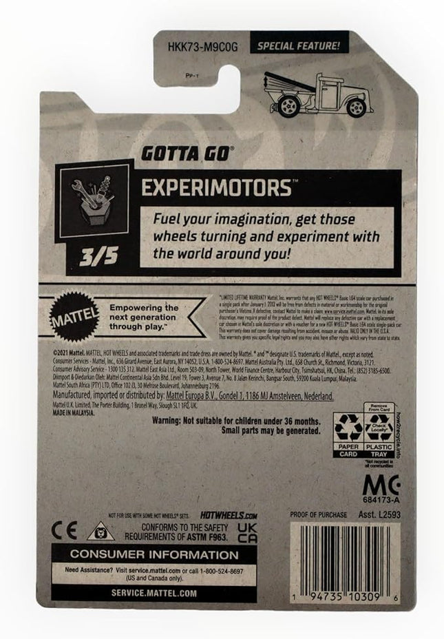 Hot Wheels Gotta Go, Experimotors 3/5 [orange/white] 48/250