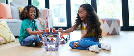 Hot Wheels Star Wars RacerVerse Toy Car Track Set & 2 Die-Cast Racers, Grogu's Great Race, U44Inspired by Star Wars, with Grogu and The Mandalorian