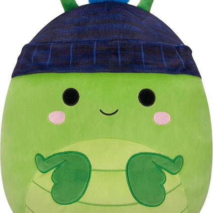 Squishmallows Original 16-Inch Trenton Praying Mantis with Beanie - Official Jazwares Plush (Large)