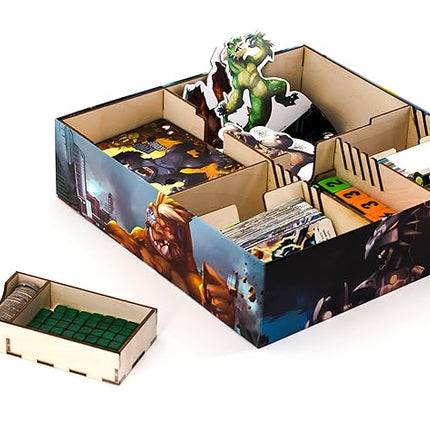 IELLO: King of Tokyo, New Edition, Strategy Board Game, Space Penguin Included in the Box, For 2 to 6 Players, 30 Minute Play Time, For Ages 8 and Up