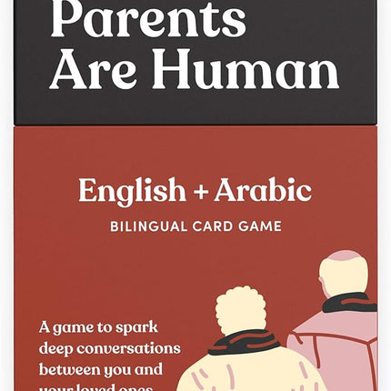 Parents Are Human, Relationship Cards, Get to Know Each Other Better, Parents, Families, Teens & Kids Relationship Building, Light & Deep Questions, 70 Questions & Activity Cards, English + Arabic