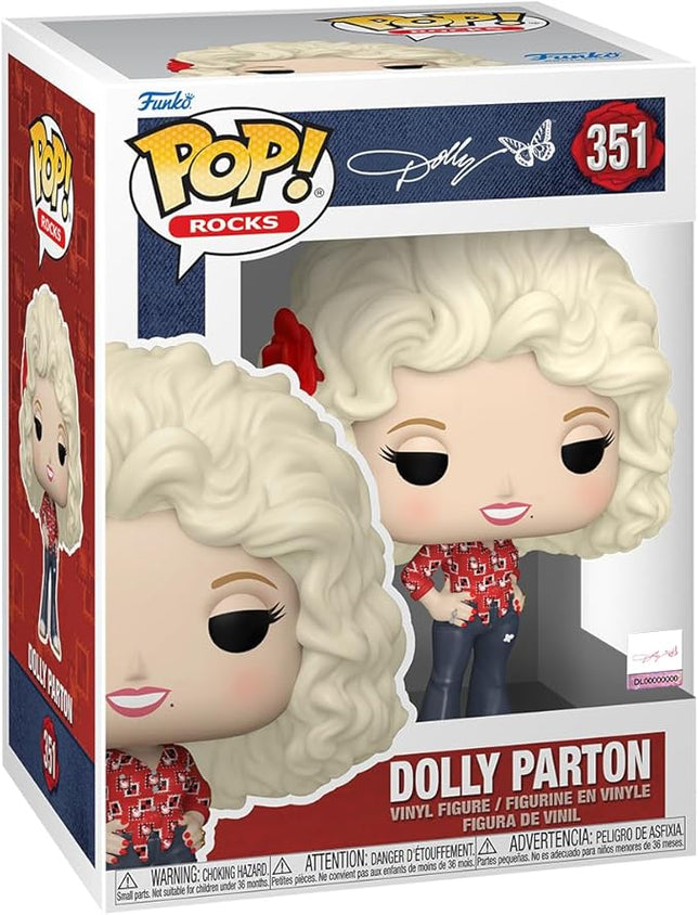 Funko POP! Rocks: Dolly Parton - ('77 Tour) - Collectable Vinyl Figure - Gift Idea - Official Merchandise - for Kids & Adults - Music Fans - Model Figure for Collectors and Display