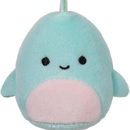 Squishville by Original Squishmallows Beach Day Squad Plush - Six 2-Inch Squishmallows Plush Including Mauricio, Deniz, Cosmina, Shauna, Chester, and a Surprise Squishmallow