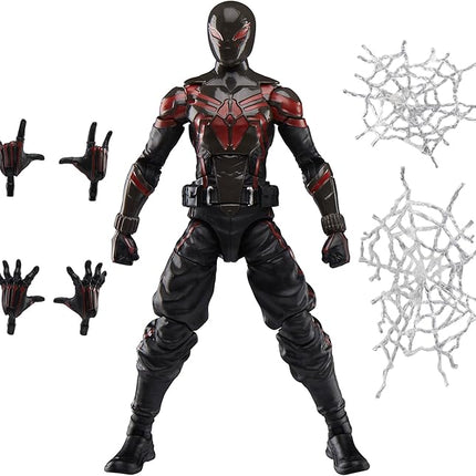 Marvel Legends Series Gamerverse Miles Morales Brooklyn 2099 Suit, Spider-Man 2 Video Game -Inspired Collectible 6 Inch Action Figure