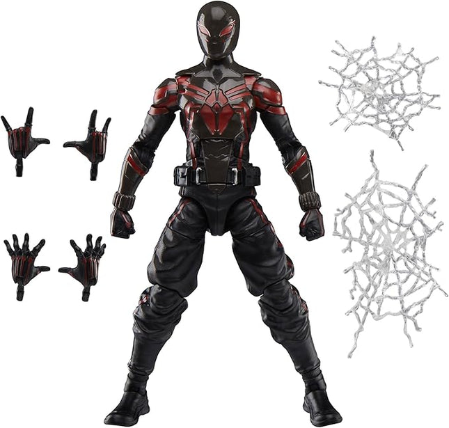 Marvel Legends Series Gamerverse Miles Morales Brooklyn 2099 Suit, Spider-Man 2 Video Game -Inspired Collectible 6 Inch Action Figure