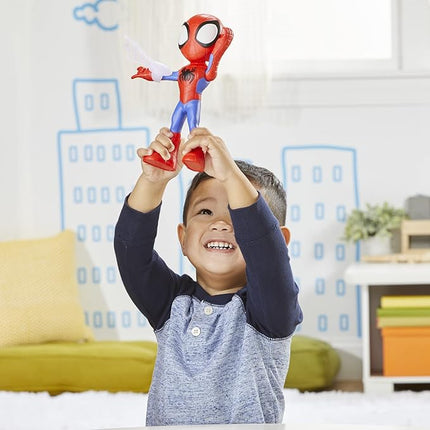 Spidey and his Amazing Friends Supersized Hero Multipack, 3 Large Action Figures, Marvel Preschool Super Hero Toy, Ages 3 and Up, 9 Inches (Amazon Exclusive)