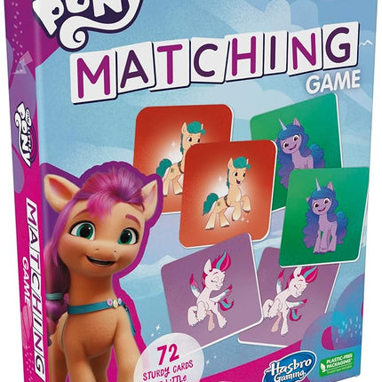 Hasbro Gaming My Little Pony Matching Game for Kids | 1+ Players | Preschool Board Games for Clasroom | Back to School Gifts | Ages 3+