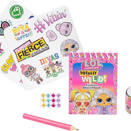 LOL Surprise: Fashionista Locker - Green Locker with Lock & Filled with Fashion Accessories, Sketchbook - Stencil - Pencil - Gems & More! Kids Ages 3+