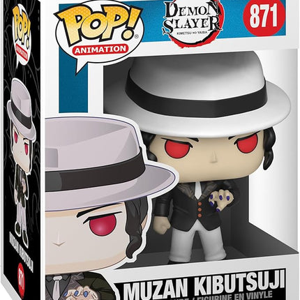 Funko POP Animation: Demon Slayer - Muzan Kibutsuji,Multicolor