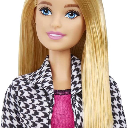 Barbie Careers Fashion Doll & Accessories, Interior Designer with Prosthetic Leg in Removable Outfit with Tablet & Design Sheet