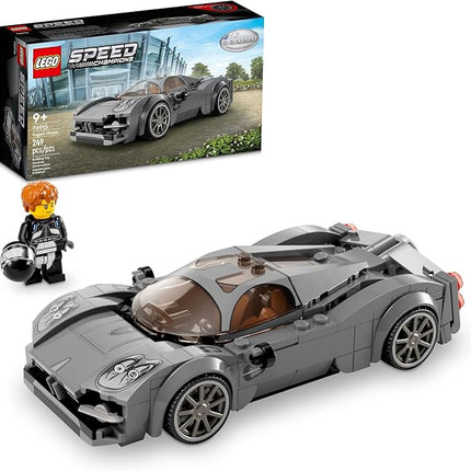 LEGO Speed Champions Pagani Utopia 76915 Race Car Toy Model Building Kit, Italian Hypercar, Collectible Racing Vehicle, 2023 Set