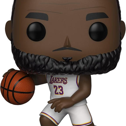 Funko POP NBA: Lakers - Lebron James (White Uniform) 3.75 inches