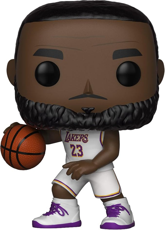 Funko POP NBA: Lakers - Lebron James (White Uniform) 3.75 inches