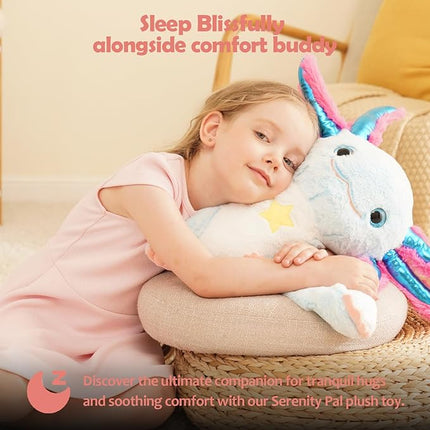 Weighted Stuffed Animal - Blue Axolotl 4.5 lbs, Ideal for Sensory Needs, Austism & Anxiety | Comfort & Relaxation for Both Kids and Adults