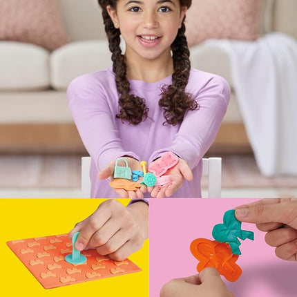 Play-Doh Barbie Pearls and Bows Accessory Pack, 4 Refill Pattern Sheets of Modeling Compound, 8 Fashion Accessories, Kids Arts and Crafts for Ages 5+