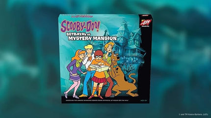 Hasbro Gaming Avalon Hill Scooby Doo in Betrayal at Mystery Mansion | Official Betrayal at House on The Hill Board Game | Ages 8+ Black