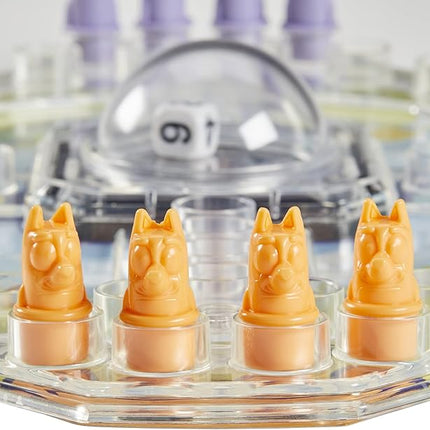 Hasbro Gaming Trouble: Bluey Edition Board Game for Kids, 2-4 Players, Race Bluey, Bingo, Bandit, or Chilli to The Finish, Ages 5 and Up (Amazon Exclusive)