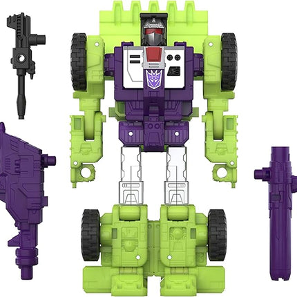 Transformers Toys Studio Series Voyager Class The Movie Constructicon Scrapper, 6.5-inch Converting Action Figure, Robot Toys, 8+