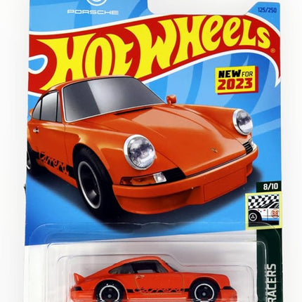 Hot Wheels Porsche 911 Carrera RS 2.7, Retro Racers 8/10 [Orange] 125/250