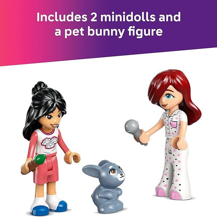 LEGO Friends Paisley's Room Building Toy - Pretend Play Set for Kids, Girls and Boys, Ages 6+ - with 2 Minidolls, Pet Bunny Figure, and Plushie-Style Piece - Gift Idea for Birthdays - 42647