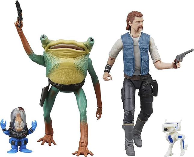 STAR WARS The Black Series Cal Kestis, BD-1, Turgle & Skoova Stev, Jedi: Survivor Gaming Greats Collectible 6 Inch Action Figure Multipack (Amazon Exclusive)