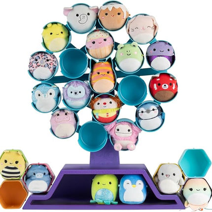 Squishmallows Original Micromallows Ferris Wheel Display Set - Includes 22 Micromallows (Amazon Exclusive)