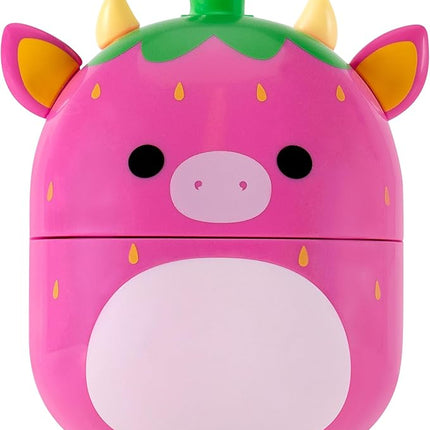 BLDR Squishmallows Buildable Figure - Emily The Bat, Bebe The Bluebird, Cleary The Strawberry Cow, Charles The Pickle- Squishmallows Fans 6+, 0225