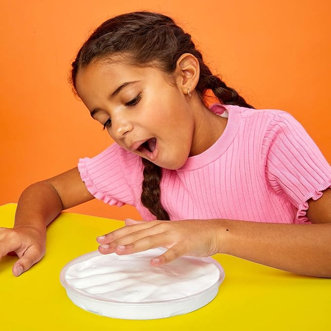 Play-Doh Air Dry Handprint Stone, Includes Reusable Mold, 5 Acrylic Paints, & 5 oz. of Paintable White Clay, Kids Craft Kit, Crafts for Kids Ages 4-8, Art Supplies for Craftrooms and Classrooms