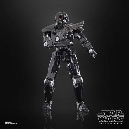 STAR WARS The Black Series Dark Trooper Toy 6-Inch-Scale The Mandalorian Collectible Action Figure, Toys for Kids Ages 4 and Up