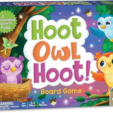 Peaceable Kingdom Hoot Owl Hoot - Cooperative Matching Game For Kids