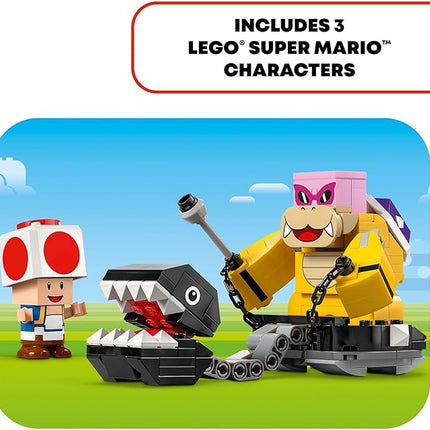 LEGO Super Mario Battle with Roy at Peach’s Castle, Nintendo Character Mario Toy for Kids, Castle Toy & Adventure Set, Super Mario Gift for Girls, Boys & Gamers Ages 7 and up, 71435
