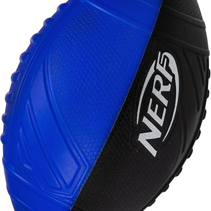 Nerf Pro Grip Football, Blue, Classic Foam Ball, Easy to Catch & Throw, Sports Toys, Christmas Gifts or Stocking Stuffers for Kids