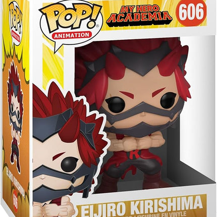 Funko 42937 POP. Vinyl: Animation: My Hero Academia-Kirishima Collectible Figure, Multicolour, One-Size
