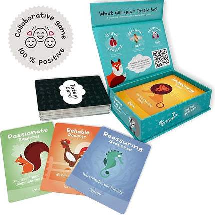 Totem Junior – Therapy Game for Kids | Self-Esteem & Team Building Card Game for Ages 5 and Up | SEL Activities for Children | Mindfulness & Counseling Tool for Home, Classroom & Family Bonding