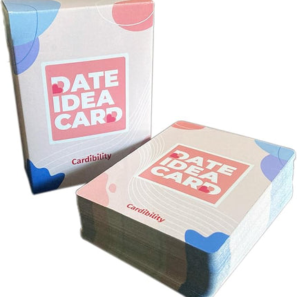 72 Prompt Date Idea Cards - A Romantic Date Night Card Game for Couples