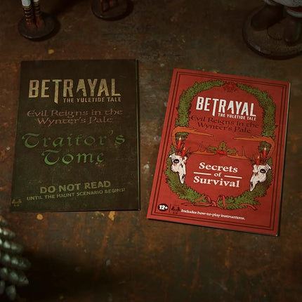Avalon Hill Betrayal Evil Reigns in The Wynter's Pale The Yuletide Tale Expansion | Ages 12+ | Requires Betrayal at HOTH 3rd Edition to Play