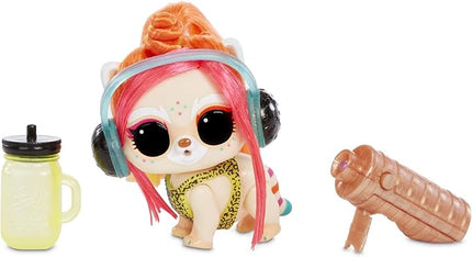 L.O.L. Surprise! Lights Pets with Real Hair & 9 Surprises including Black Light Surprises
