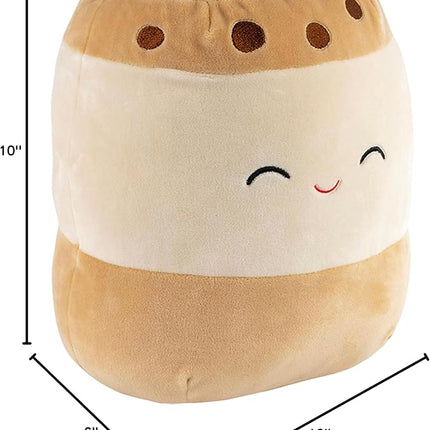 Squishmallows 10-Inch Koako The Ice Cream Sandwich Plush - Official Jazwares - Soft & Squishy Stuffed Animal Toy for Kids, Teens & Collectors - Cuddly Kawaii Dessert Plushie Collectible Pillow