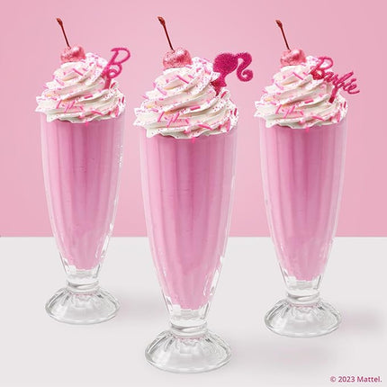 DecoPac Barbie Skewers For Cakes, Cupcakes, And More | 36 Pink Stir Sticks, Ideal For Birthday's, Parties And Celebrations. Personalize Your Baked Creations. Pack of 36