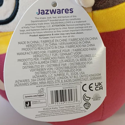 Squishmallows Harry Potter Harry in a Plush Quidditch Dress 20cm