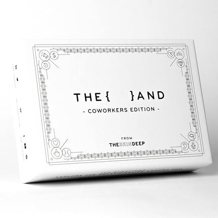 (THE AND) Coworkers Edition - 199 Icebreaker Conversation Cards for Workplace - Team Building Game for Work - Fun Office Activity to Break The Ice and Get to Know Your Teammates by The Skin Deep
